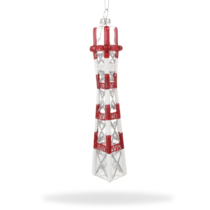 Sutro Tower Glass Ornament