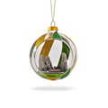 Yosemite National Park Globe Ornament by Local Elves glass ornament featuring Half Dome and Yosemite Falls